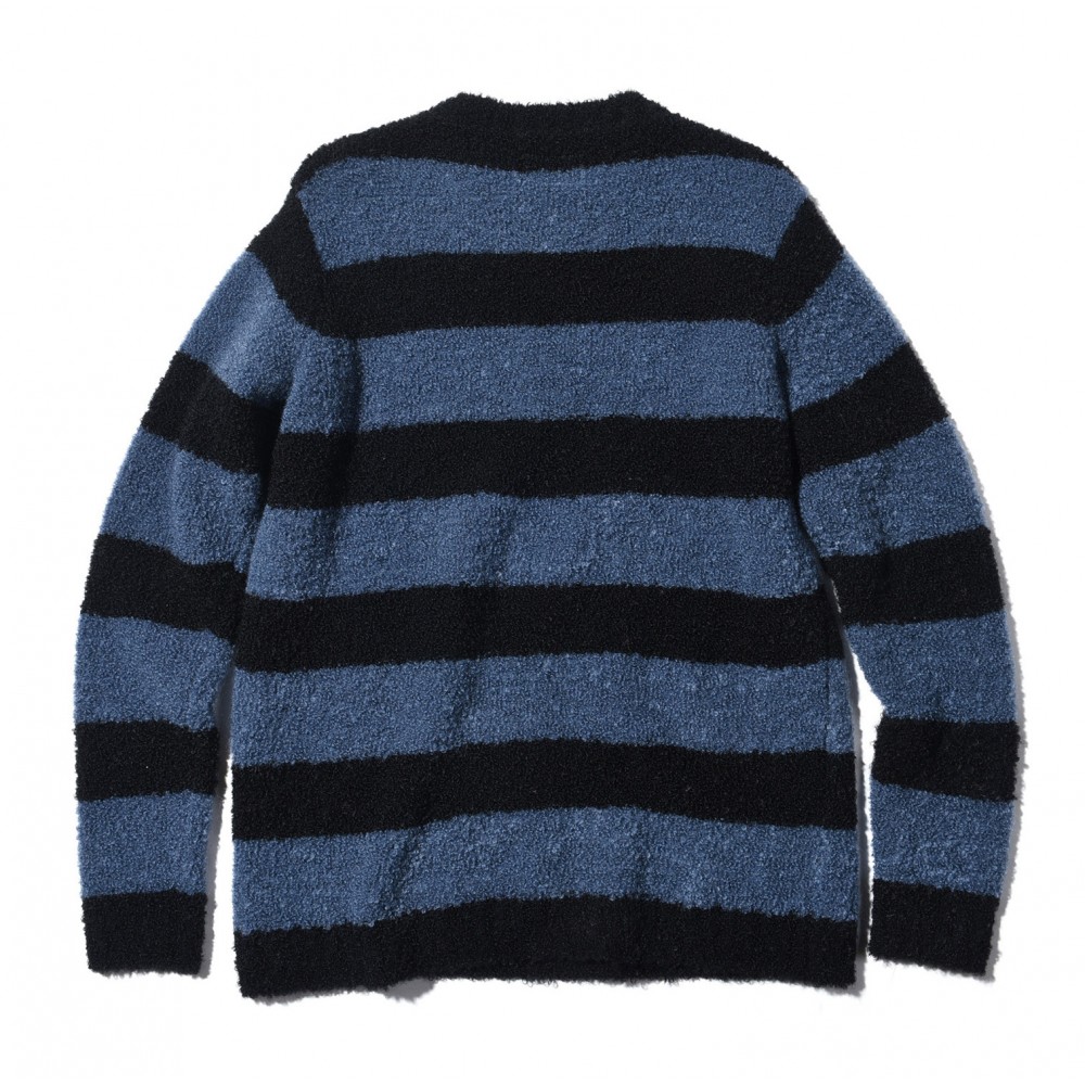 Number (n)ine - 03AW カート期 border knit Number (N)ine SS/AW03 Destroyed Grunge Knit Cardigan